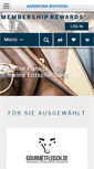 Mobile Screenshot of catalogue.membershiprewards.de